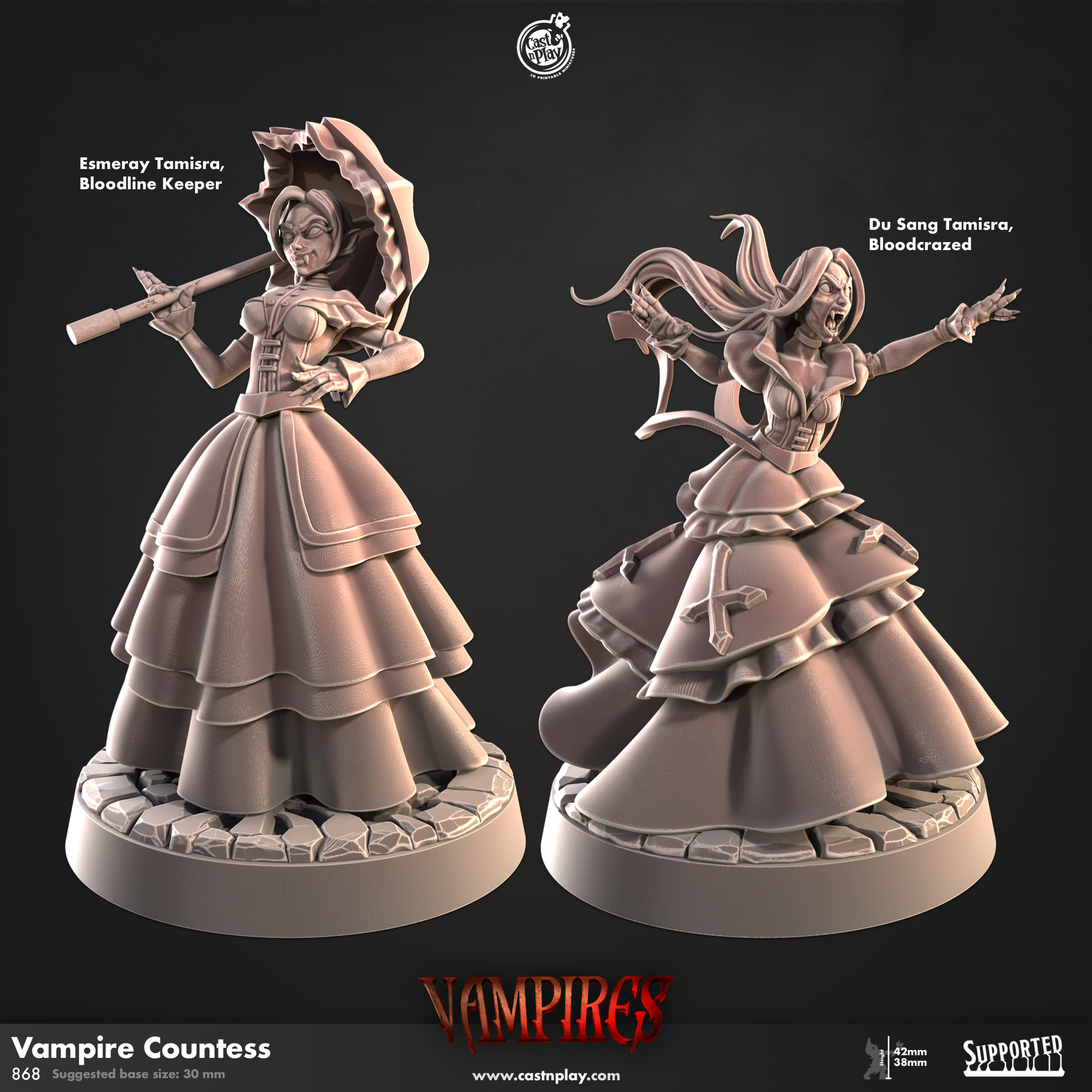 Vampire Countess (Pre-Supported) | Cast n Play